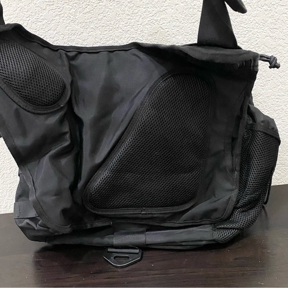 LIFE WIT Black Tactical Messenger Utility Sling Bag 16”X14”X6” - Picture 2 of 16